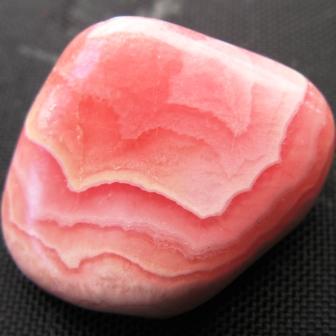 Polished Rhodochrosite gemstone